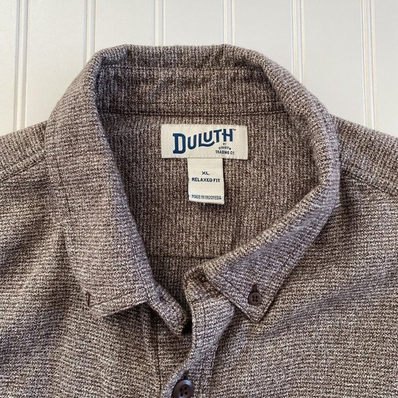 Duluth Trading Co Button Down (Size XL) 100% Cotton Relaxed Fit Flannel Shirt - Picture 10 of 11
